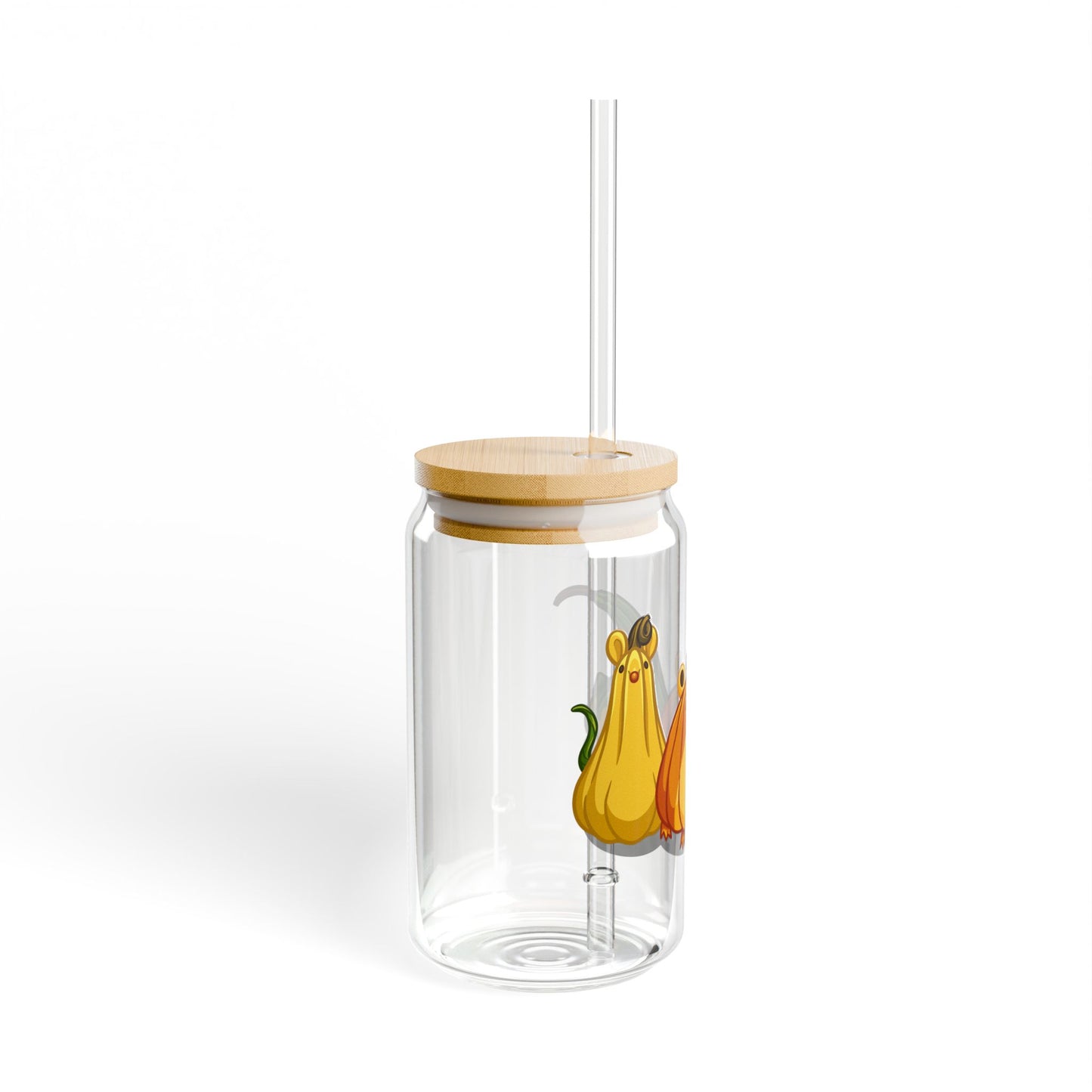 Gourd Gang Sipper Glass