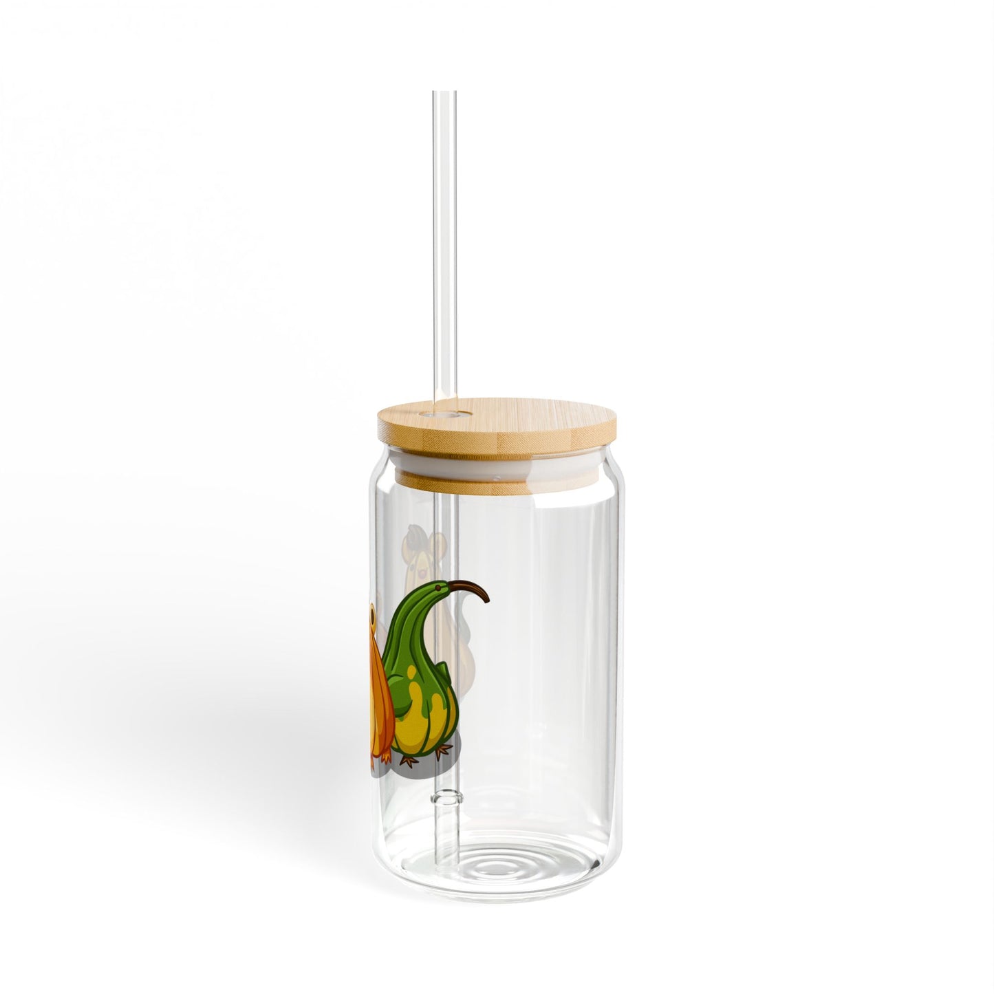 Gourd Gang Sipper Glass