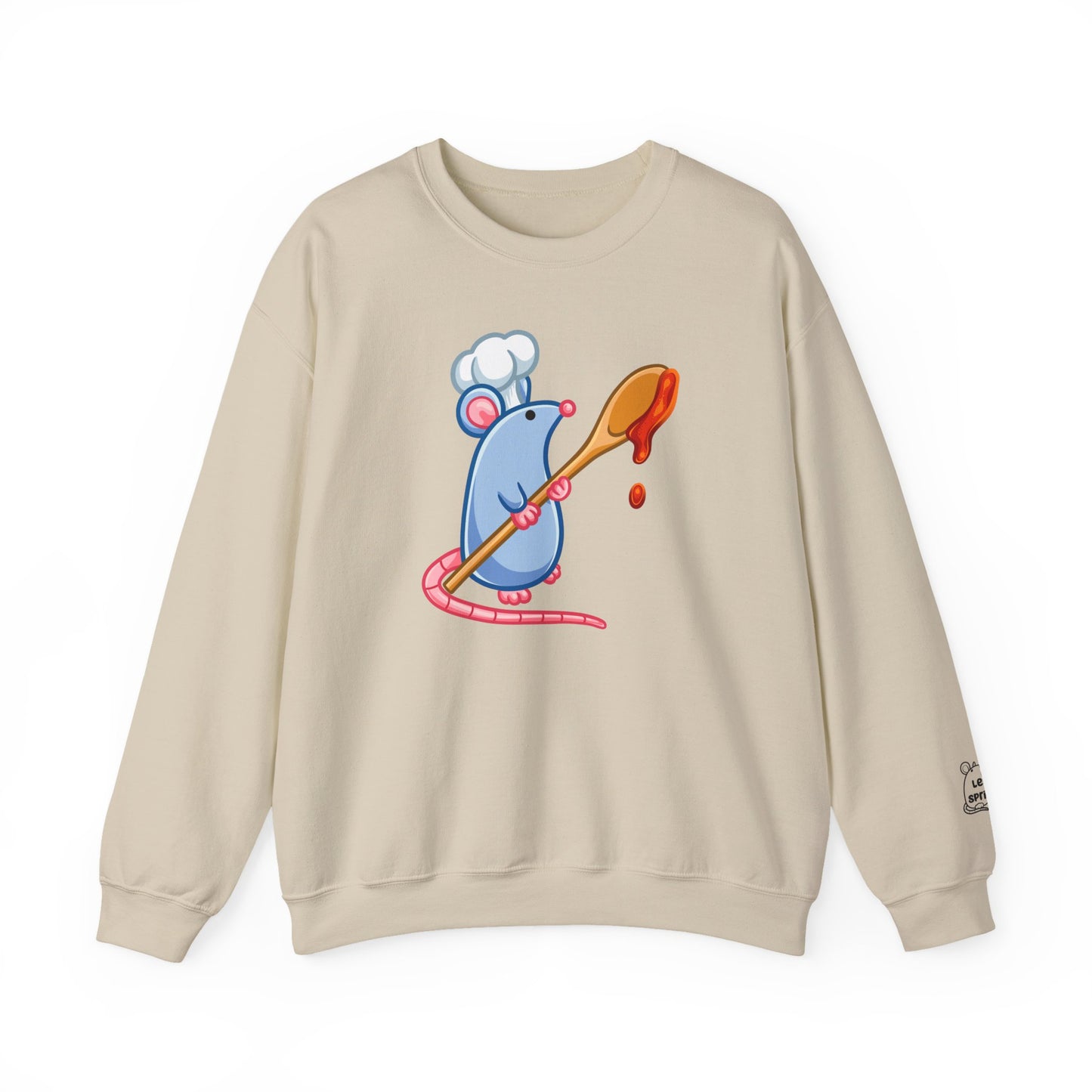 Unisex Chef Rat Crewneck Sweatshirt