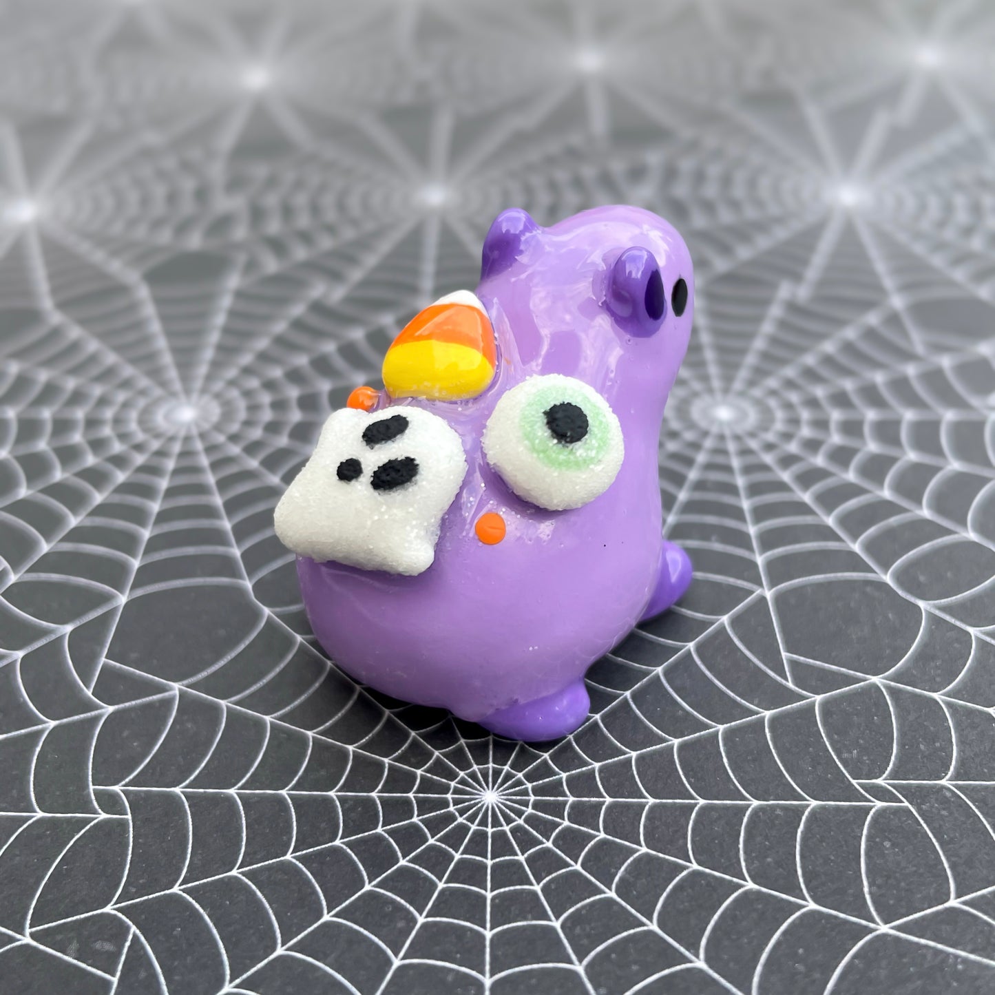 Halloween Candy Capybara Clay Figure