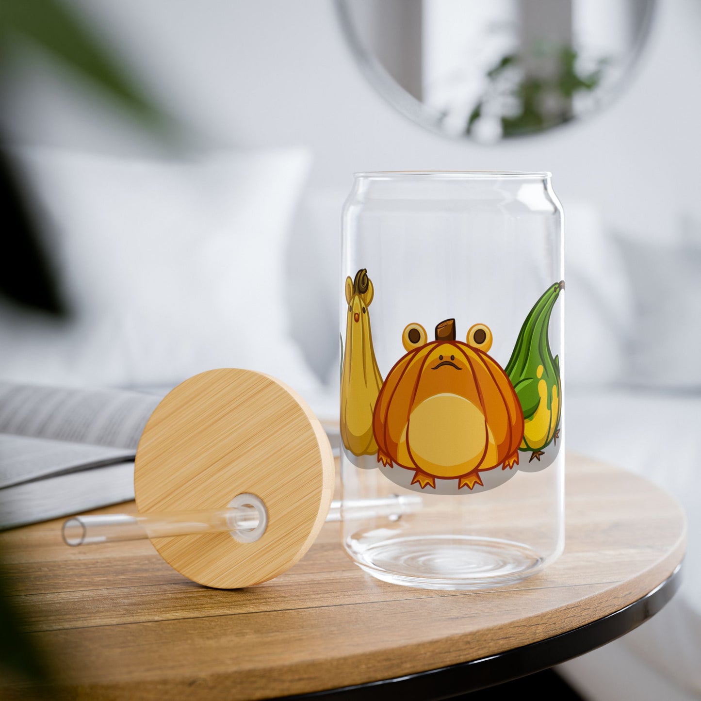 Gourd Gang Sipper Glass