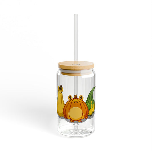 Gourd Gang Sipper Glass