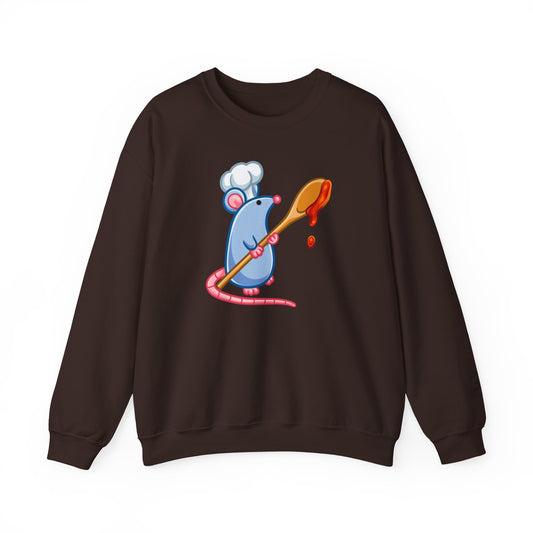 Unisex Chef Rat Crewneck Sweatshirt