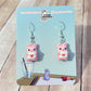 Love Letter Rat Clay Earrings