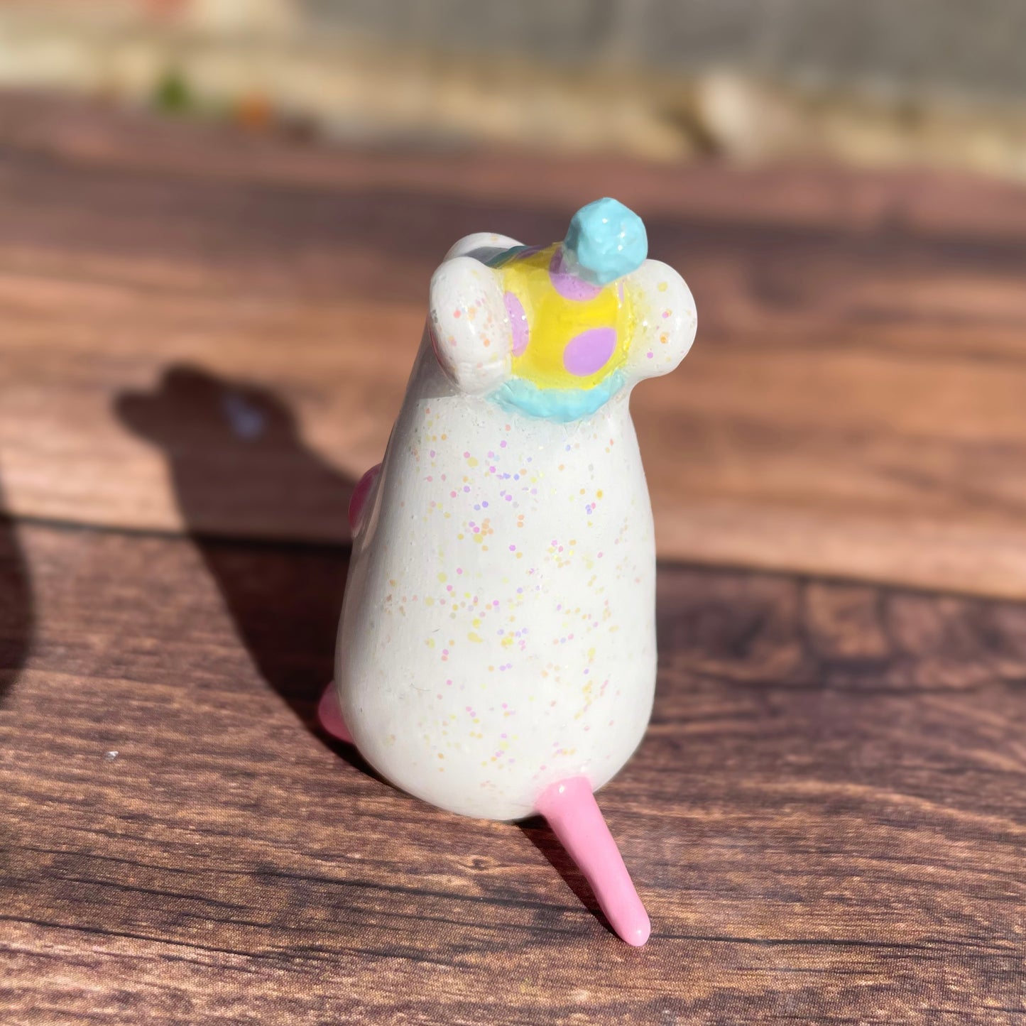 Party Rat Clay Figure