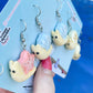 Beachy Snail Clay Earrings