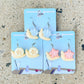 Beachy Snail Clay Earrings