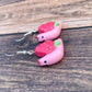 Strawberry Snail Clay Earrings