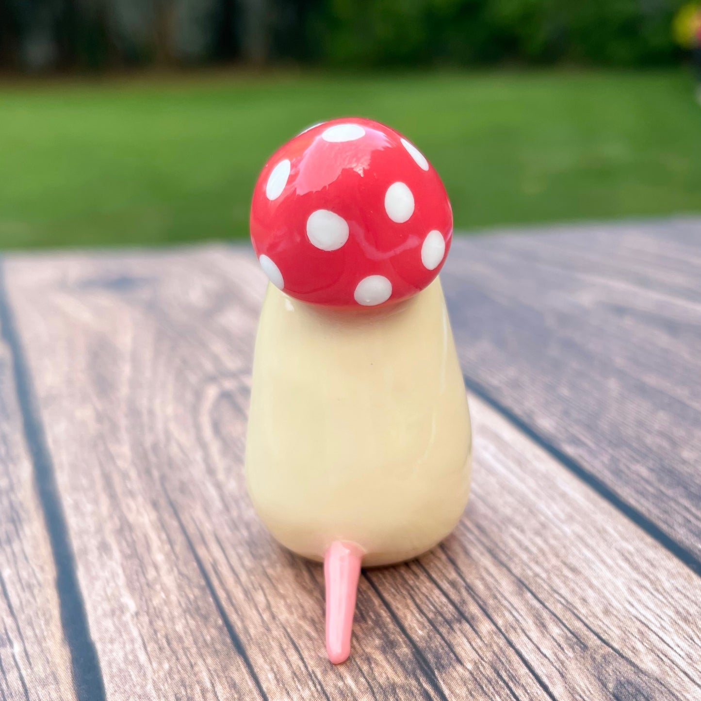 Mushroom Rat Clay Figure | 1.5 in.