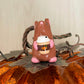 Pumpkin Spice Latte Rat Clay Figure| 1.5 in.