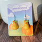 Gourd Rat Clay Earrings