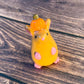 Pumpkin Rat Clay Figure | 1.5 in.