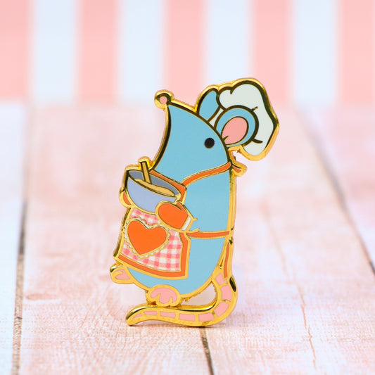 Bakery Rat Enamel Pin