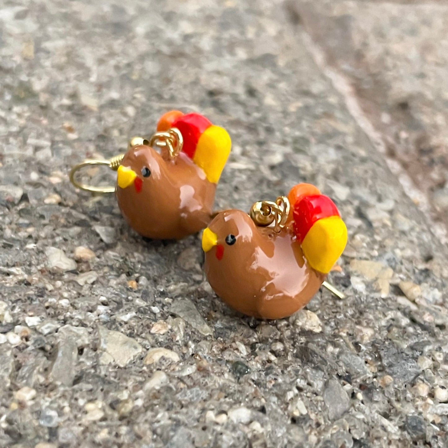 Turkey Clay Earrings