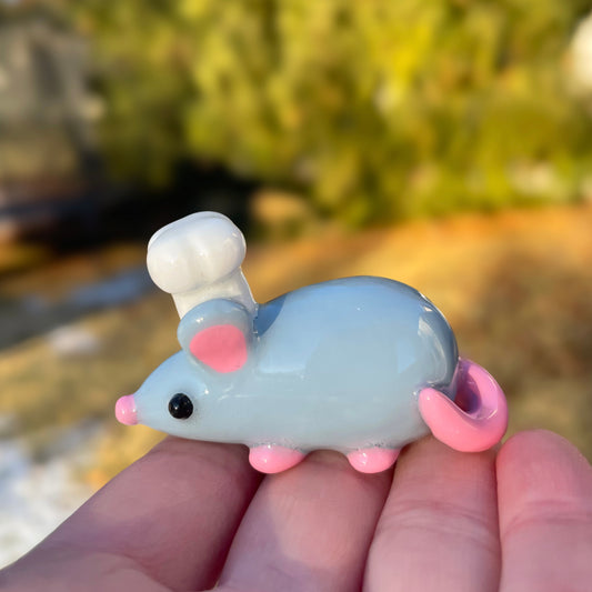 Chef Rat Clay Figure