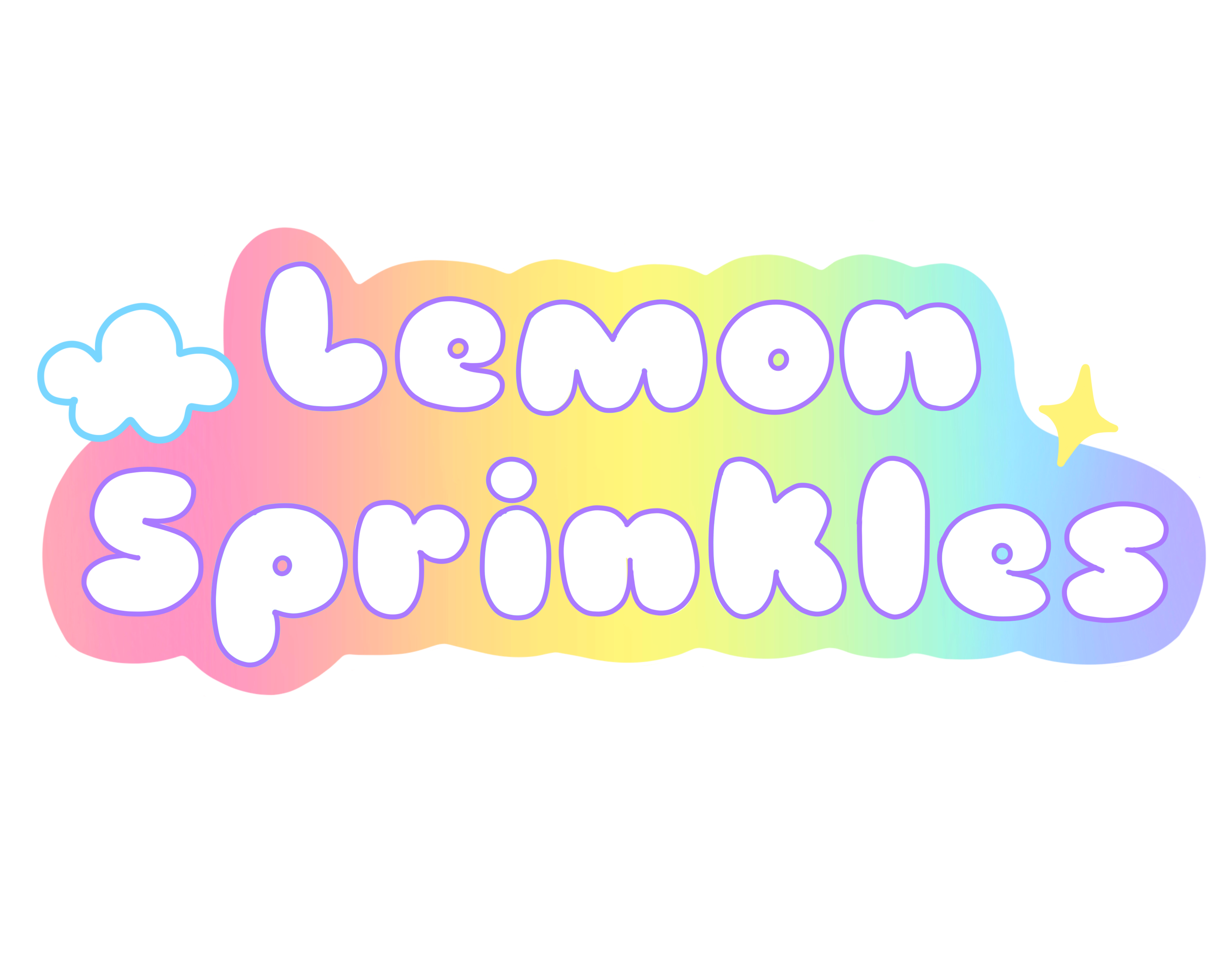 rainbow lemon sprinkles brand logo