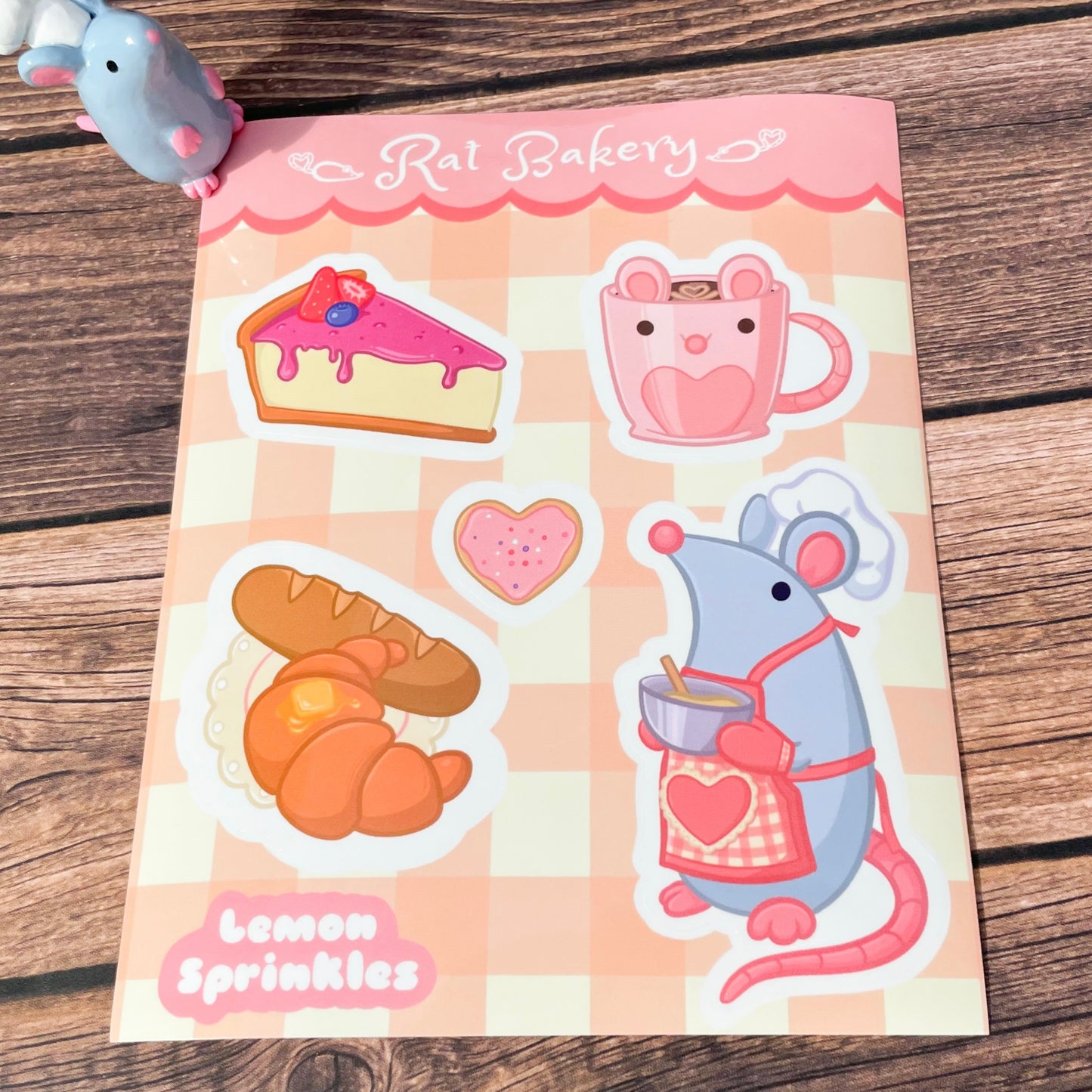 Rat Bakery Sticker Sheet