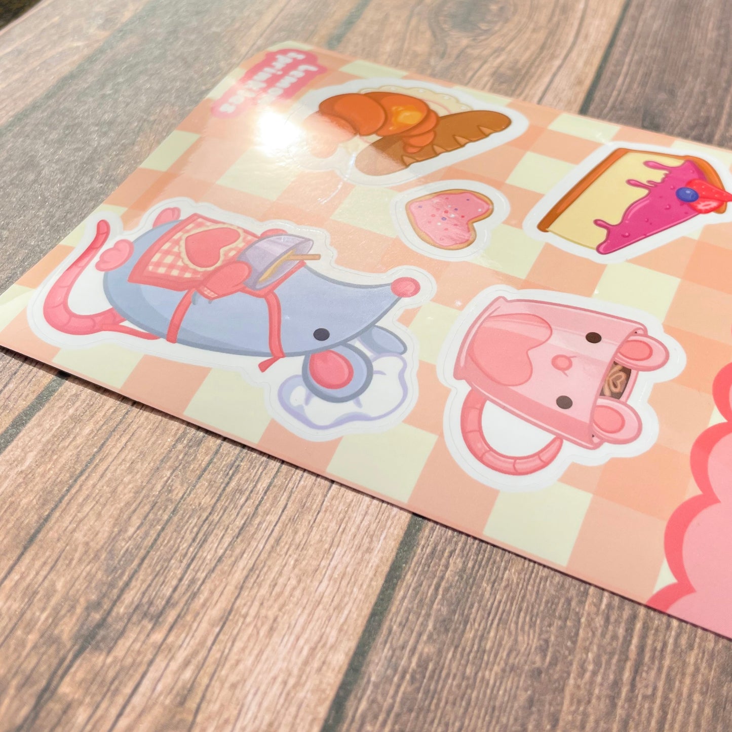 Rat Bakery Sticker Sheet