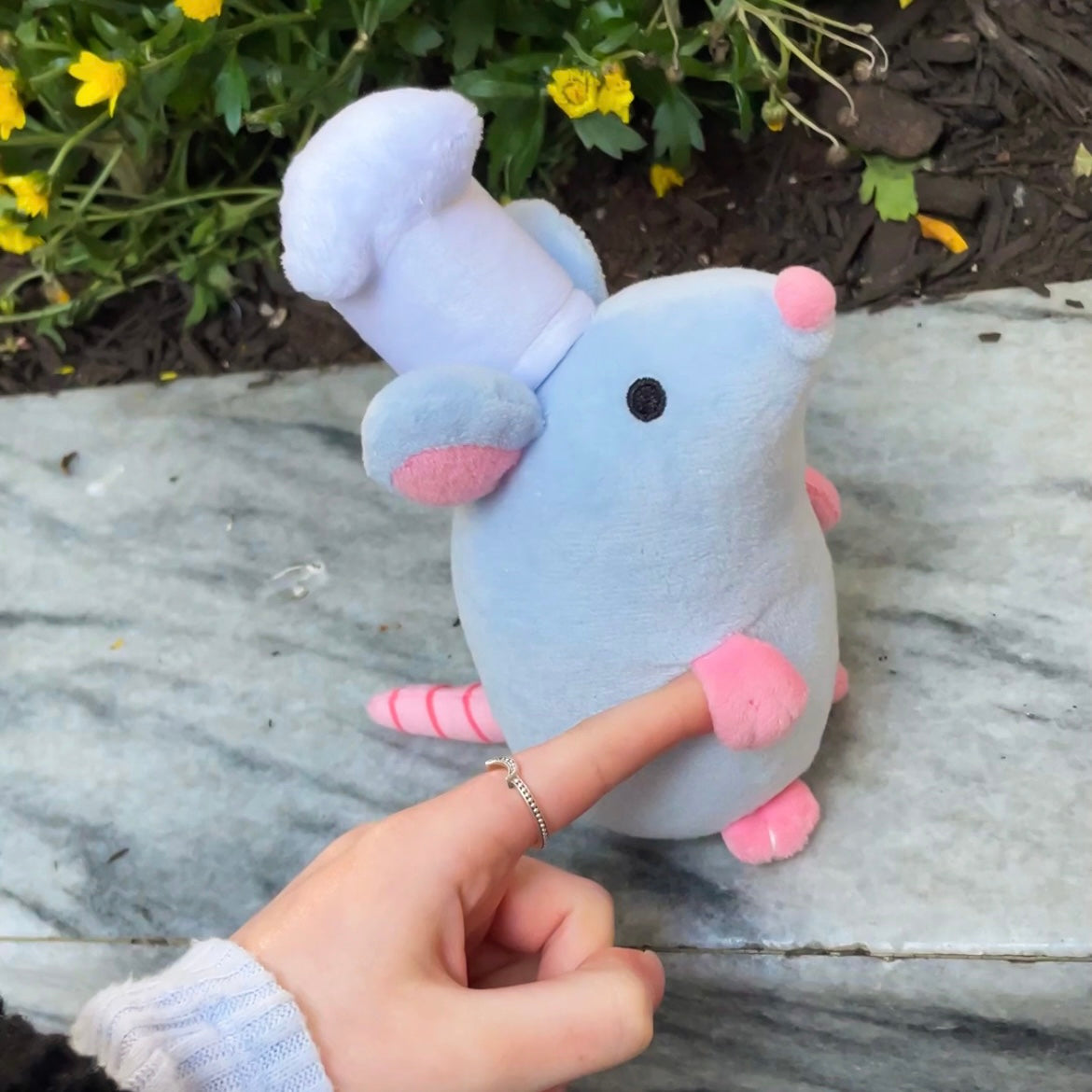 Chef Rat Plushie