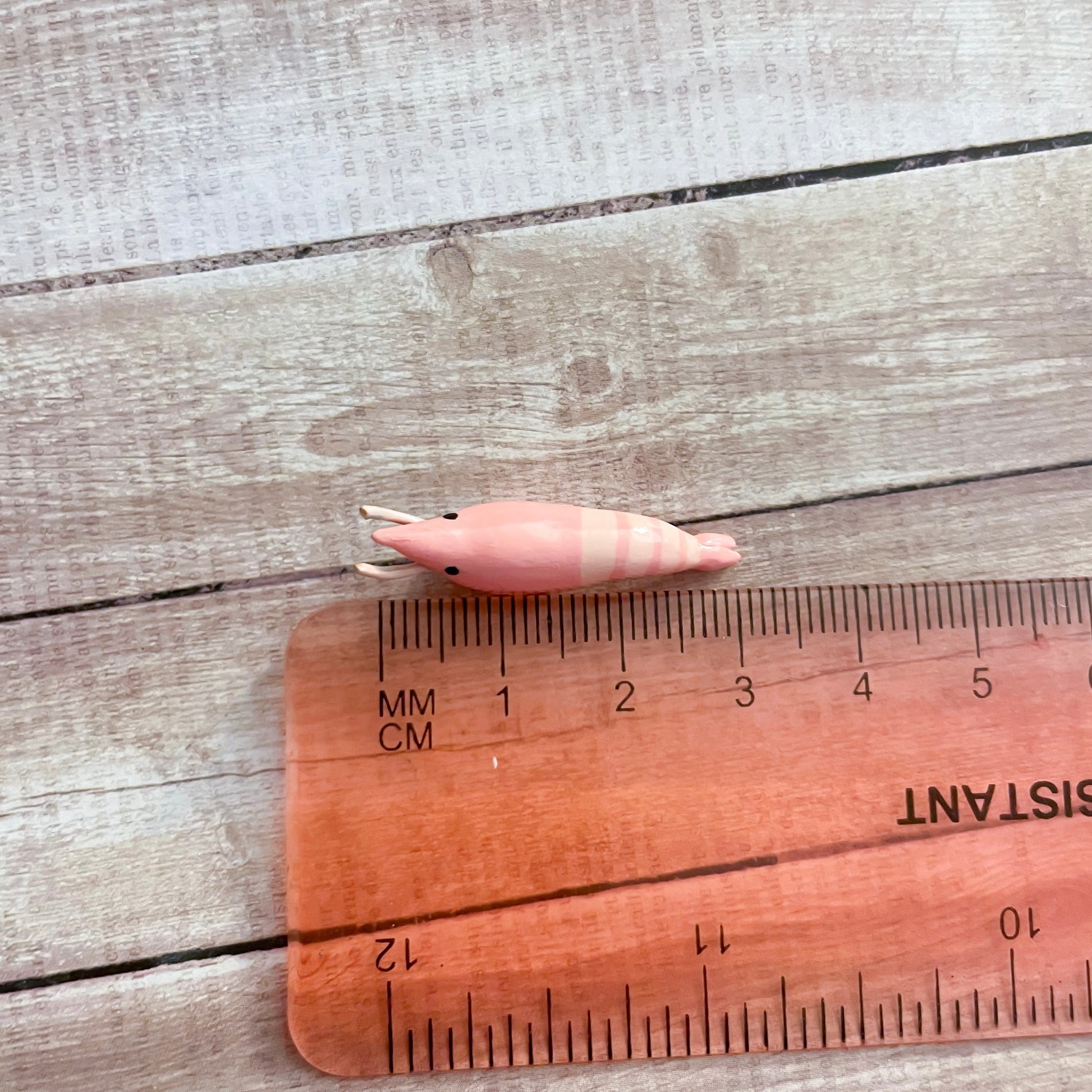 Shrimp Clay Figure – Lemon Sprinkles